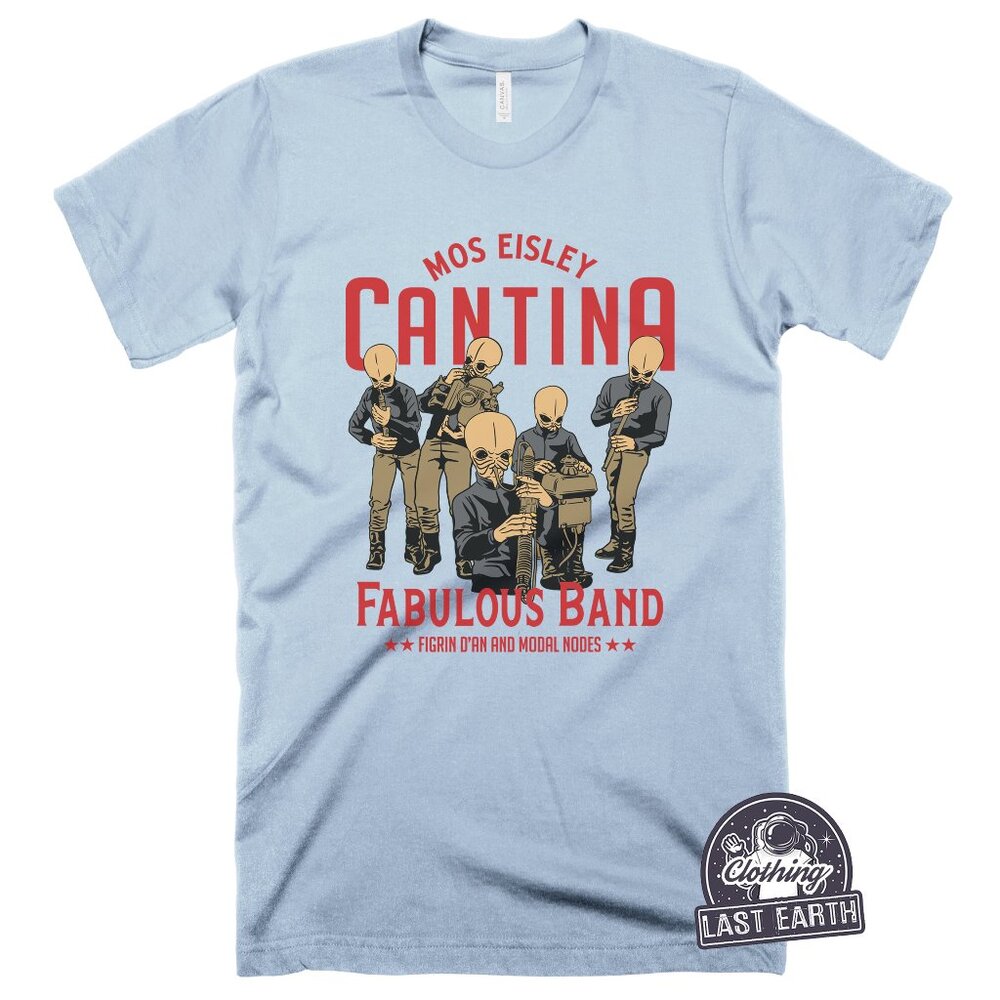Cantina Band Tee Shirt Funny Alien Bar Music Shirt Funny Star Wars Shirt